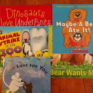 5 CHILDREN'S Paperback books